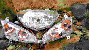 Paket Murah Mio Sporty Sen Mio Sporty Model MX Thailand Plus Reflektor Refektor Handlamp Batok Lampu Depan Mio Sporty