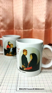 Mug Custom Free Desain - Kado Couple - Anniversary - Souvenir Pernikahan - Wisuda - Ulang Tahun
