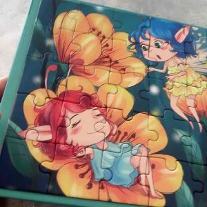 จิ๊กซอว์แม่เหล็ก 1เล่ม3ลาย ราคาต่อ1เล่ม มี5แบบ คละแบบส่ง ของเล่นเสริมทักษะ แบบต่อ