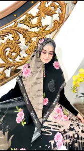 Desain Motif Premium & Gamis Syari Free Hijab