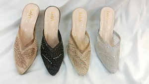 Sandal Pesta Hak Kaca 5cm: Elegan & Stylish