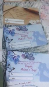 RAILEYSFINDS4YOU Mothers Day Gift Card or Easy to Peel Sticker (To/From) | 30PCS 2X3 inches