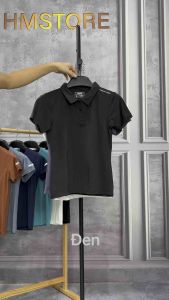 Áo thun thể thao nữ có cổ tập gym yogatenis đánh golf chất thun lạnh chính phẩm thấm hút mồ hôi thoải mái vận động