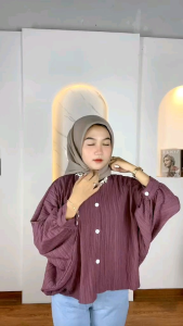 Viral Kemeja Batwing Lady Crush