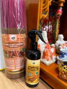 Nước Lau Bàn thờ Quế /300ML-Hương Quế Trà Bồng (DANG XỊT.)