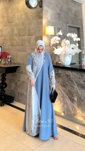 DRESS GAMIS MODE ADM 30 TERBARU BY RBY 100%ASLI REAL YARA GAZIA