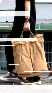 Ransel Wanita Kanvas Casual Tas Fashion Backpack Sekolah Kuliah RK009