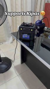 DIY Portable Power Station 300W Expandable Battery Solar Charging Bluetooth Speaker Camping Emergency Power