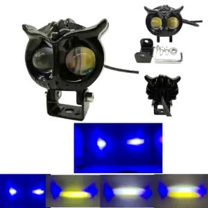 Lampu tembak laser led D2 OWL lampu tembak model burung hantu