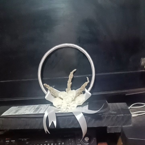 Flower Girl Hoops: Open for Request Color or Motif