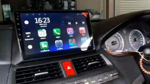 Honda Accord G8 (2008-2012) จอแอนดรอย์ เครื่องเสียงติดรถยนต์ 32GB ขนาด 10 นิ้ว 32GB Ram นอกจากนี้ มากกว่า 2GB จอ IPS รวม Android อันดับหลัก ครบคุณแต่งต้น