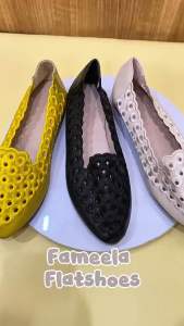 SHOES BY TIRA Fameela flatshoes/sandal wanita flatshoes/sandal flat/sandal sepatu kerja/sepatu formal/sepatu santai/sandal sepatu wanita teplek