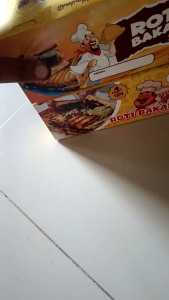kardus roti bakar laminasi dalam full warna