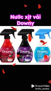 Xịt Vải DOWNY hương Đam mê Khử Mùi Và Chống Khuẩn 999% Chai 370ml