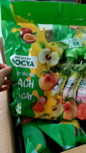 Nước Ép Táo Mèo Thạch Trái Cây Docya Combo 10 Túi Có 5 Vị