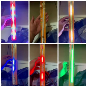 Lampu Alis Fleksibel Running 30cm PNP Motor Mobil