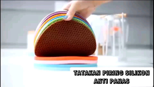ESA Tatakan Alas Silicon Anti Panas Licin Anti Slip Gelas Piring Panci Mangkuk Wajan