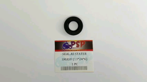 Seal As Stater Smash (13x24x6) - Sil Siel Karet Slah Selah Selahan Engkol Kick Kik Pedal Starter Suzuki Smash Lama Old Smash R New Shogun Kebo 110 Shogun 125 Arashi