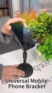 Holder HD25 Phone HD 25 Standing Dudukan Hp Meja Selfie Kamera Docking Tiktok Warna Hitam