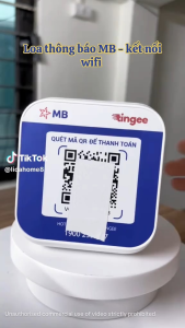 Loa chuyển khoản BẰNG MÃ QR ngân hàng MBBank