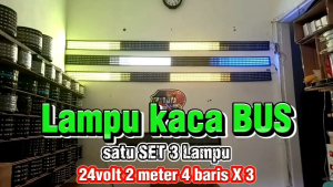 Lampu kaca bus KOLABORASI