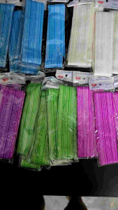 Ribbon Flower Ball 5 Pack 16cm 50mm for Wedding Birthday Parties DIY Decoration Gift