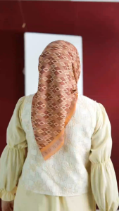 Mandala Scarf by Nadheera Luxury Hijab Jilbab Kerudung Segi Empat Motif Voal Belleza Premium