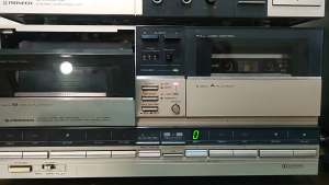 Made in JAPAN 🇯🇵 Tape Cassette Deck PIONEER CT-X8W 🇯🇵 Đầu băng từ Cát xét Pioneer nội địa Nhật Bản âm thanh cực hay 🇯🇵 2 cửa tự động Điều khiển điện tử Automatic Full Logic