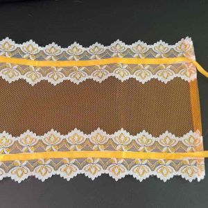 ถุงใส่ผ้าไตรไม่มีโบว์ กว้าง 24 เซนติเมตร ยาว 54 เซนติเมตร