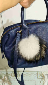 Preloved Alphard Korea Bag with SlingGenuine Leather BagViolet Bag