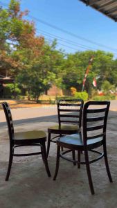 Kursi Cafe Retro Kayu Jati Jepara - Minimalis Modern Mebel Jepara