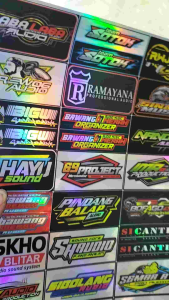 Stiker Desain Unik & Stiker Hologram: Pilihan Terbaik Untuk E-commerce
