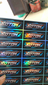 Stiker Team Sotok & Stiker Hologram: Pilihan Terbaik untuk Acara Anda