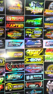 Stiker Sound | Stiker 1 Lembar | Stiker Hologram | Stiker Pack Ukuran 21cm x 31cm