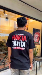 Kaos Harta Tahta Istri Tercinta Combed 24s Tebal