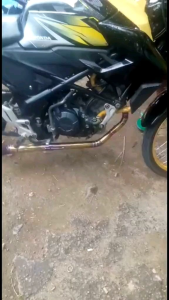 Silencer Knalpot Helikopter Segi 6 Diamond Full Bluegold | Original ORLINEXHAUST.™