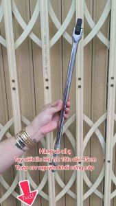 Tay vặn khẩu lắc léo 1/2" CRM 4452 - cần vặn siết tuýp cần mở khóa tuýp