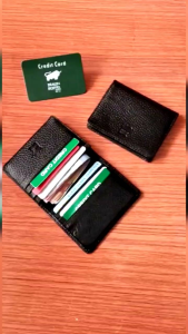 Cod: Dompet mini ATM Kartu Kulit Sapi