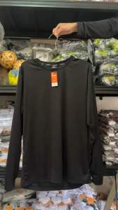 TL01 เสื้อกีฬา คอกลม แขนยาวสีล้วน เสื้อฟุตบอล Long Sleevese Jersey PORTMAN