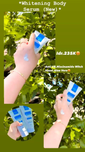NEW WHITENING BODY SERUM ELBYCI SUPER AMPUH MEMUTIHKAN