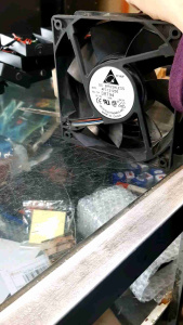 Kipas fan DC 12CM 12X12  1.60A 16 Ampere