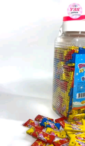 200pcs SQUARE BOTTLE WATER JUG BUBBLE GUM/ loot bag fillers / paninda / giveaways / party favors.