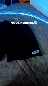 Luxurious - Boxer Reflektif Nyala Biliard Hitam | Celana Pendek