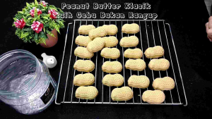 Kuih Raya 2024 Peanut Butter Klasik Tanpa Tepung Gandum