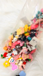 ZK JEWELLERY 1pc Random Design 3D Cute Cartoon Brooch Resin Fashion Accessories Pin Tudung Budak