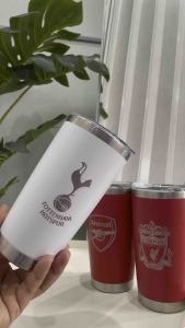 #TOT แก้วเก็บความเย็นขนาด 20 ออนซ์ ยิงเลเซอร์โลโก้สโมสรฟุตบอลทีม สเปอร์ส