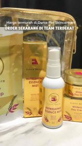 Beli 1 dapat hadiah || Flova beauty skincare 1 paket isi 3 ( day cream facemist sabun) 100% original BPOM