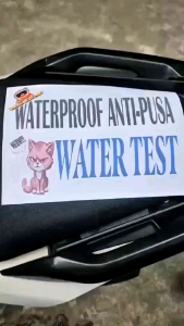 ANTI-PUSA UNIVERSAL MOTOR SEAT COVER ANTI KALMOT WATER PROOF (DE-TALI)