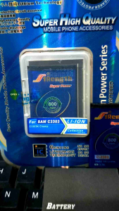 Baterai ORI Strength & Double Power 3500 mAh untuk Samsung C3303 Champ