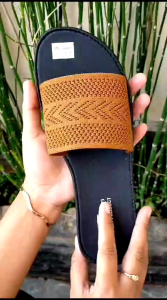 Sandal Selop Rajut Flat SoL Karet NonsLip